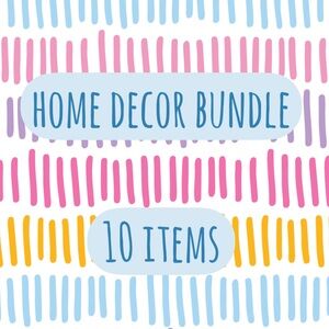 Home Decor Bundle of 10 items